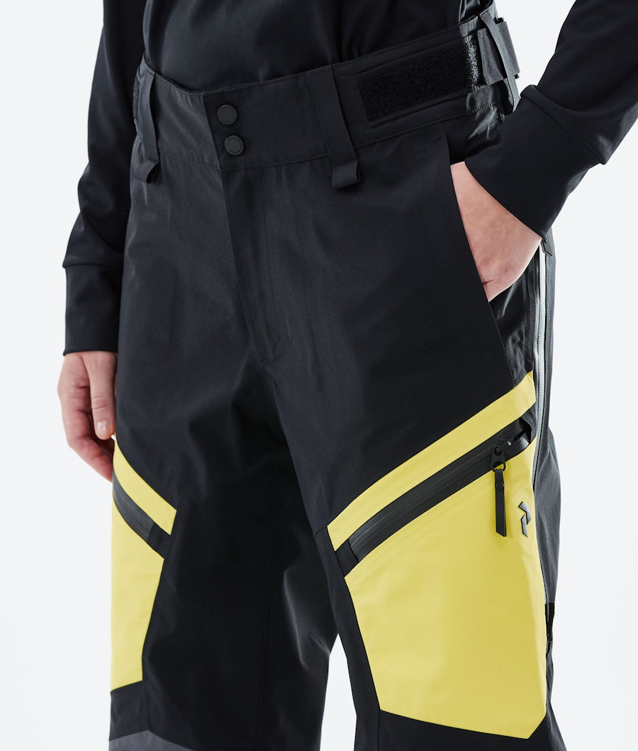 Peak Performance Gravity Pantalon de Snowboard Femme Citrine