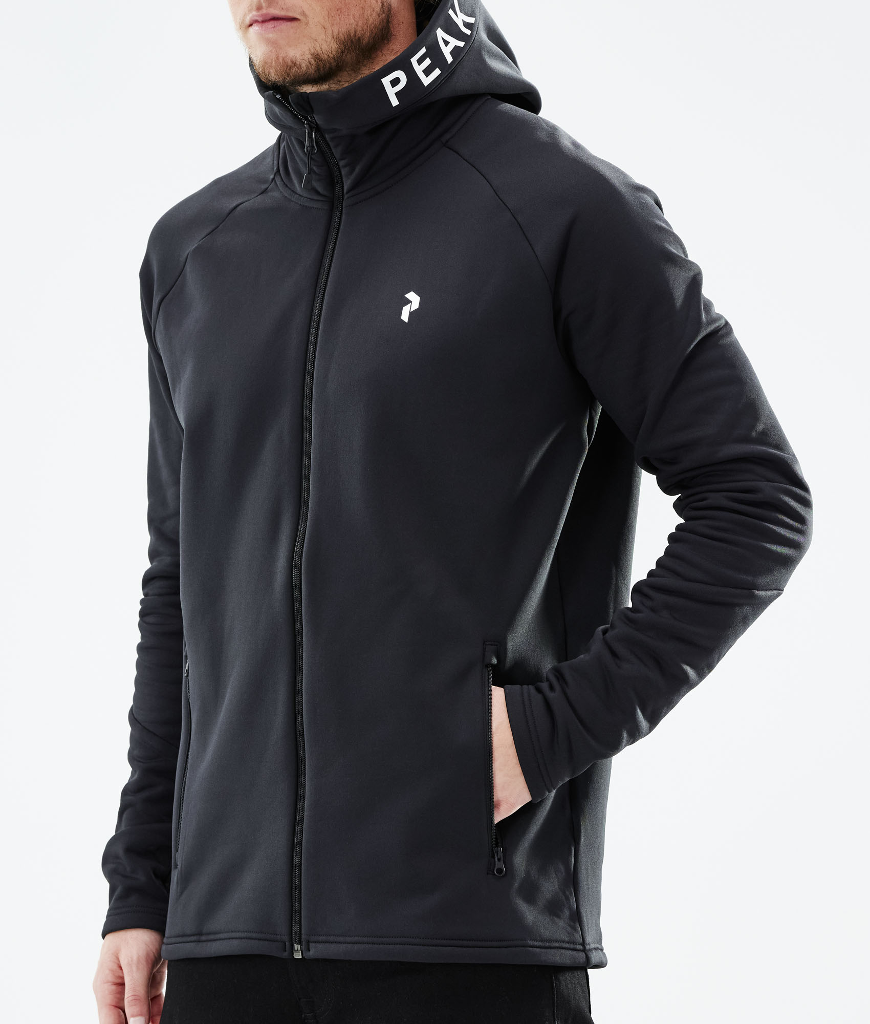 peak performance w rider zip hood