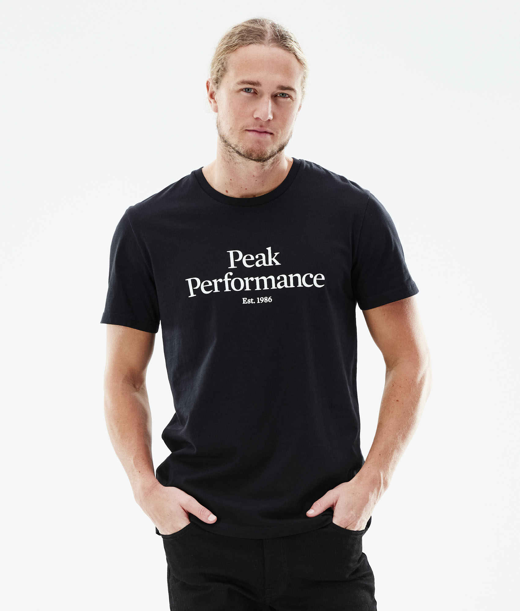 Peak Performance Herren track tee  T-Shirt Schwarz NEU 
