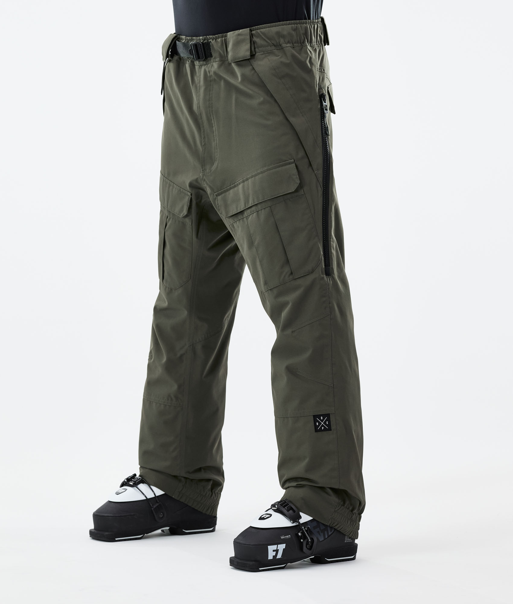Dope Antek Ski Pants Olive Green 