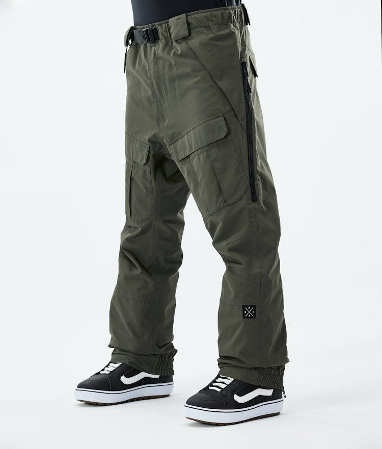 Antek 2021 Pantalon de Snowboard Homme Olive Green, Image 1 sur 6