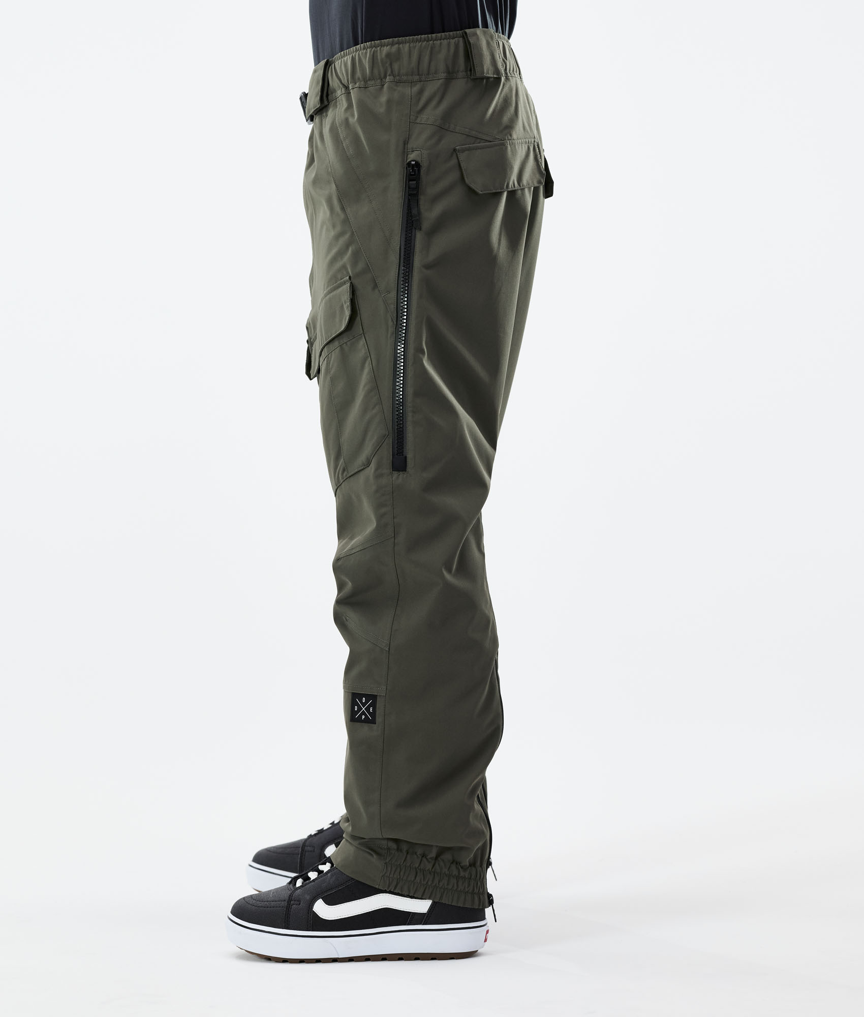 90s combat trousers with tassels