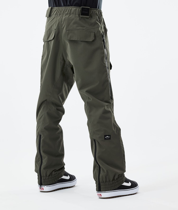 Antek 2021 Pantalon de Snowboard Homme Olive Green, Image 3 sur 6