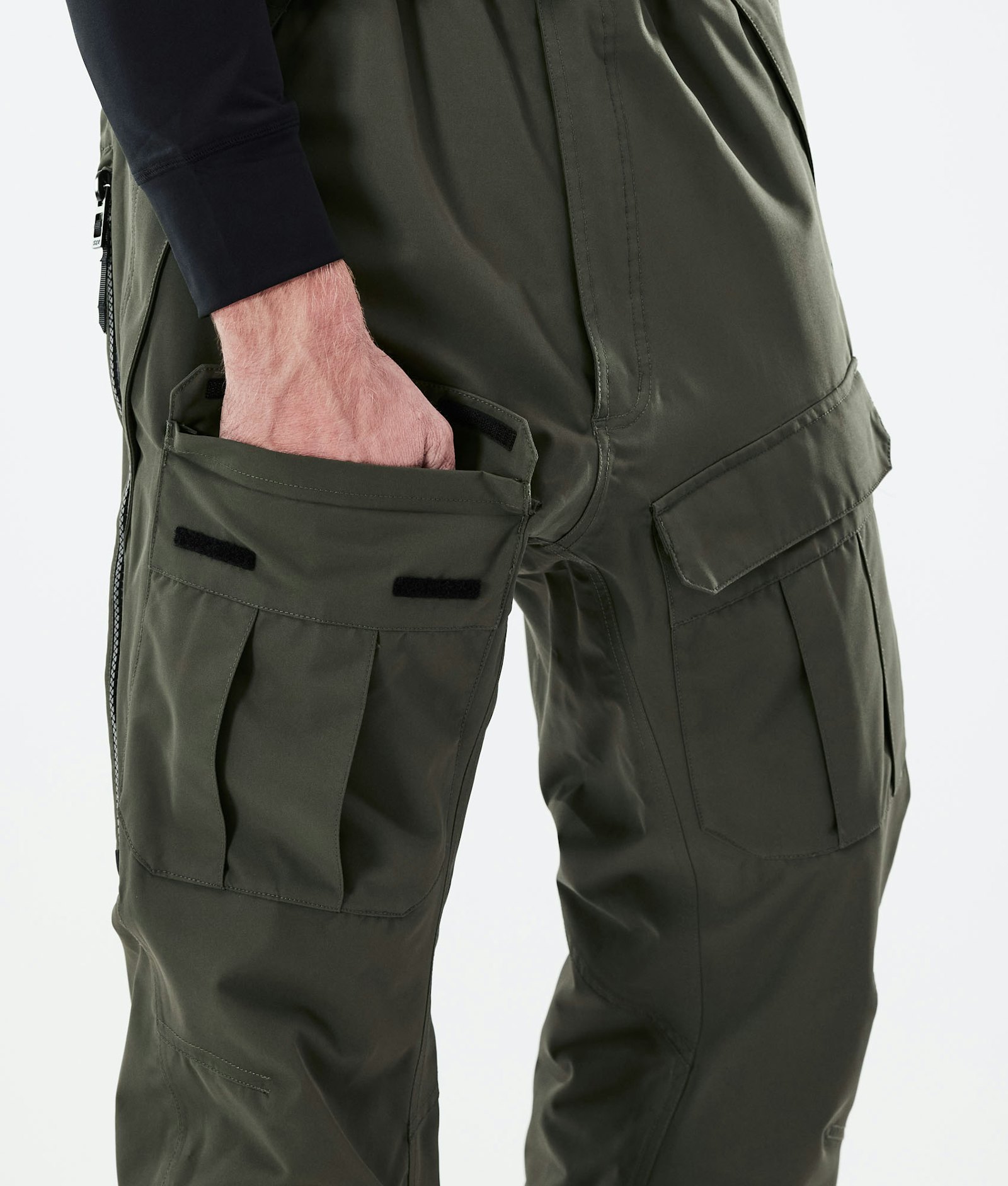 Antek 2021 Pantalon de Snowboard Homme Olive Green, Image 5 sur 6