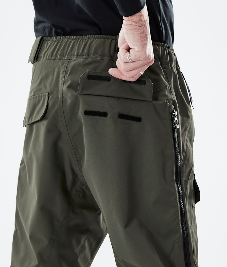 Antek 2021 Pantalon de Snowboard Homme Olive Green, Image 6 sur 6