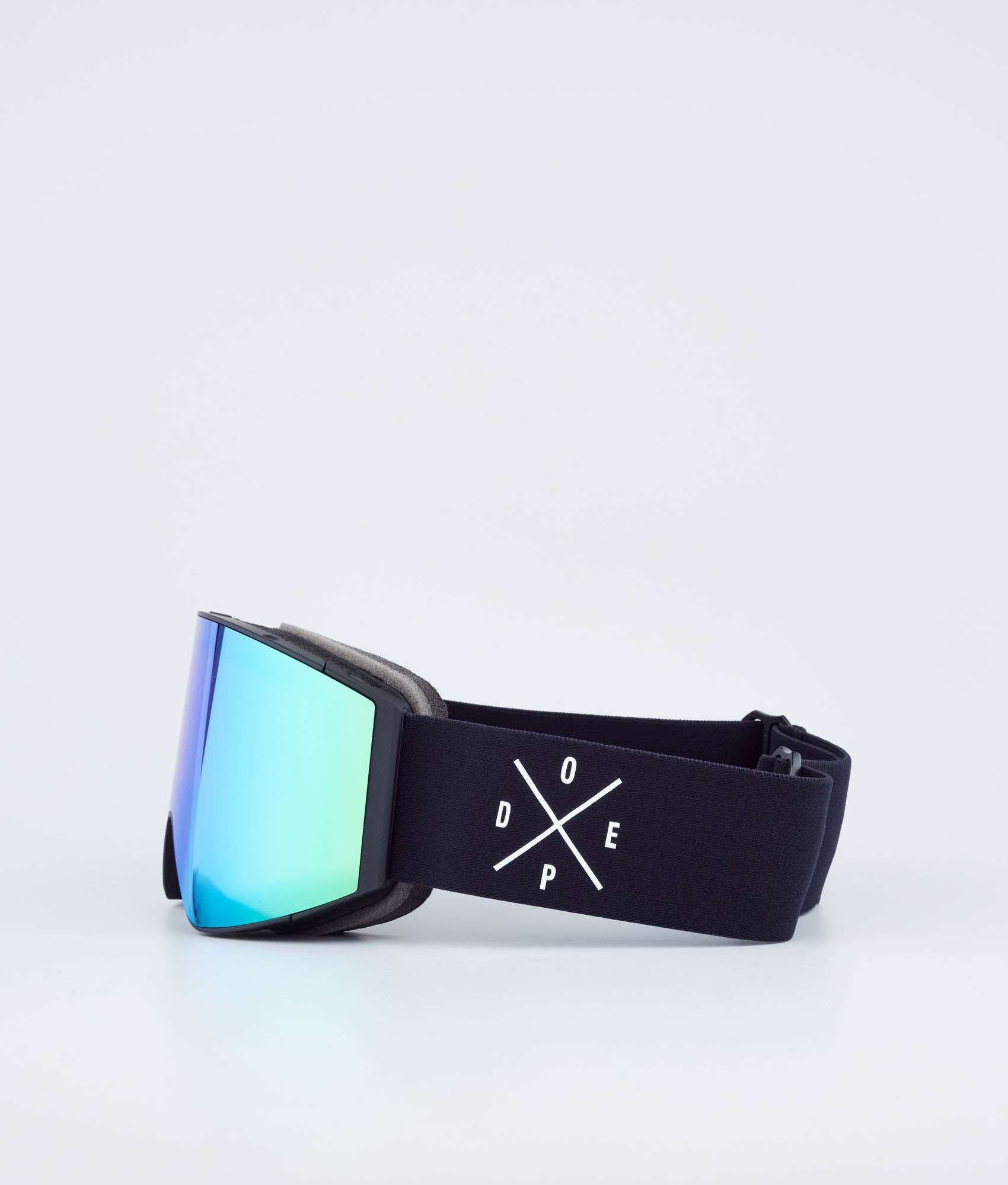 Dope Sight Ski Goggle Black/Green Mirror
