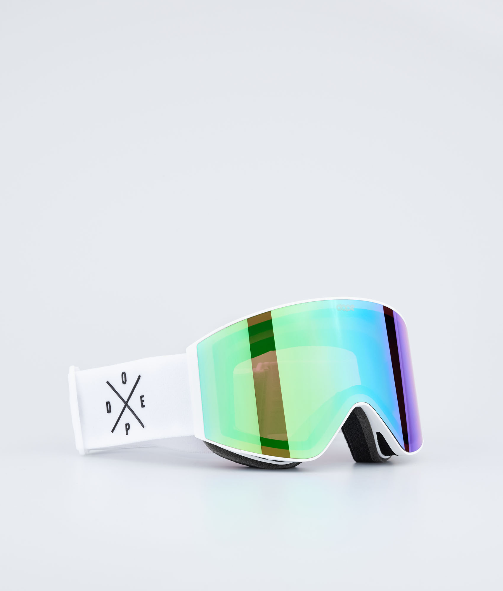 Alpland  Damen Frauen Skibrille Snowboard Skiing goggles Silber Scheibe Antifog 