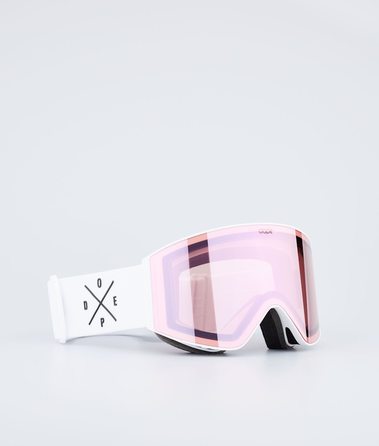 Dope Sight 2021 Skibril White/Pink Mirror