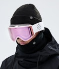Dope Sight 2021 Gafas de esquí White/Pink Mirror