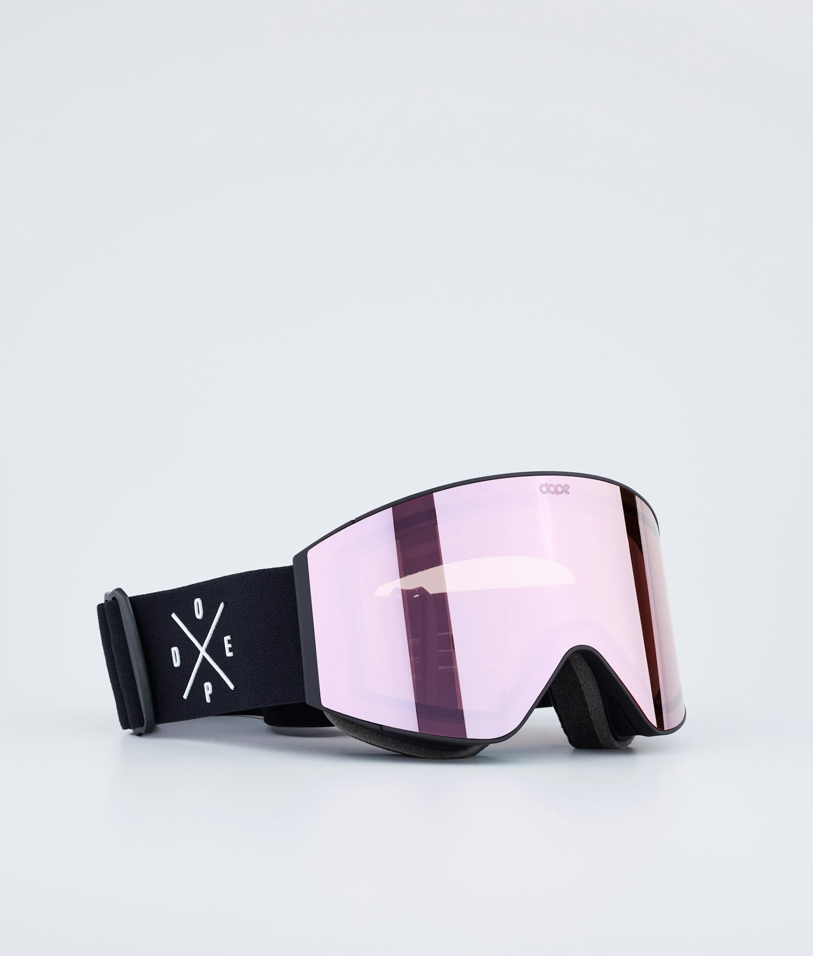 Dope Sight 2021 Gogle Narciarskie Black/Pink Mirror
