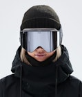 Dope Sight 2021 Masque de ski Black/Silver Mirror
