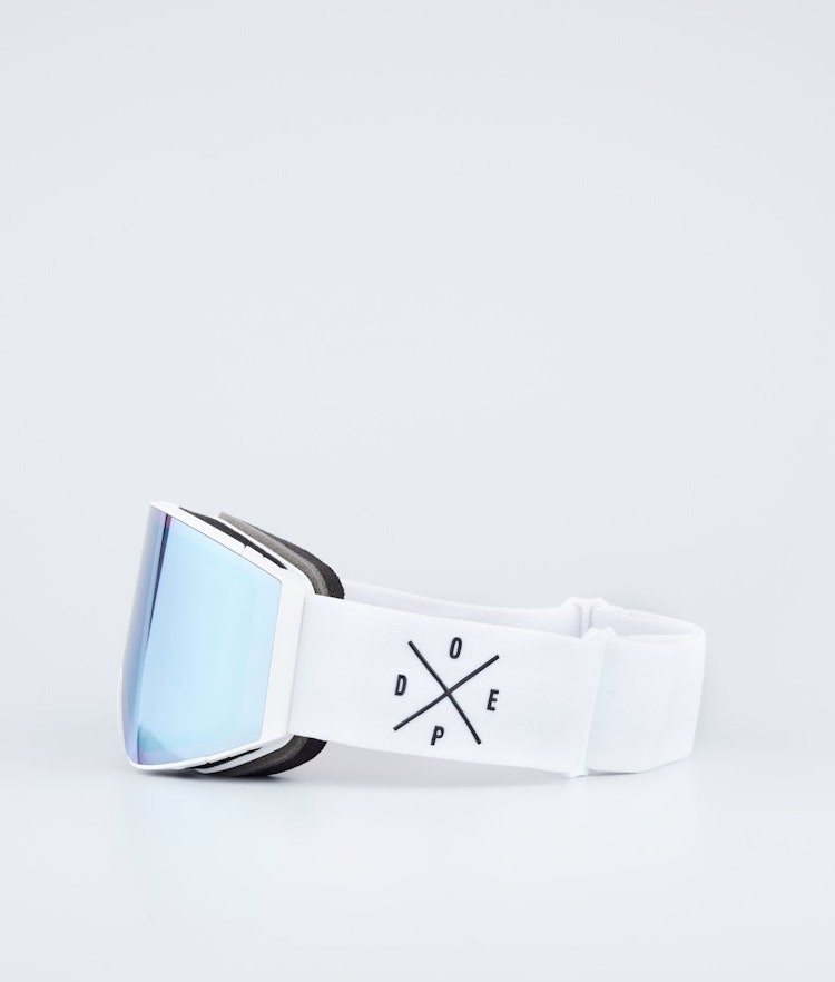 Dope Sight 2021 Ski Goggles White/Blue Mirror, Image 5 of 6