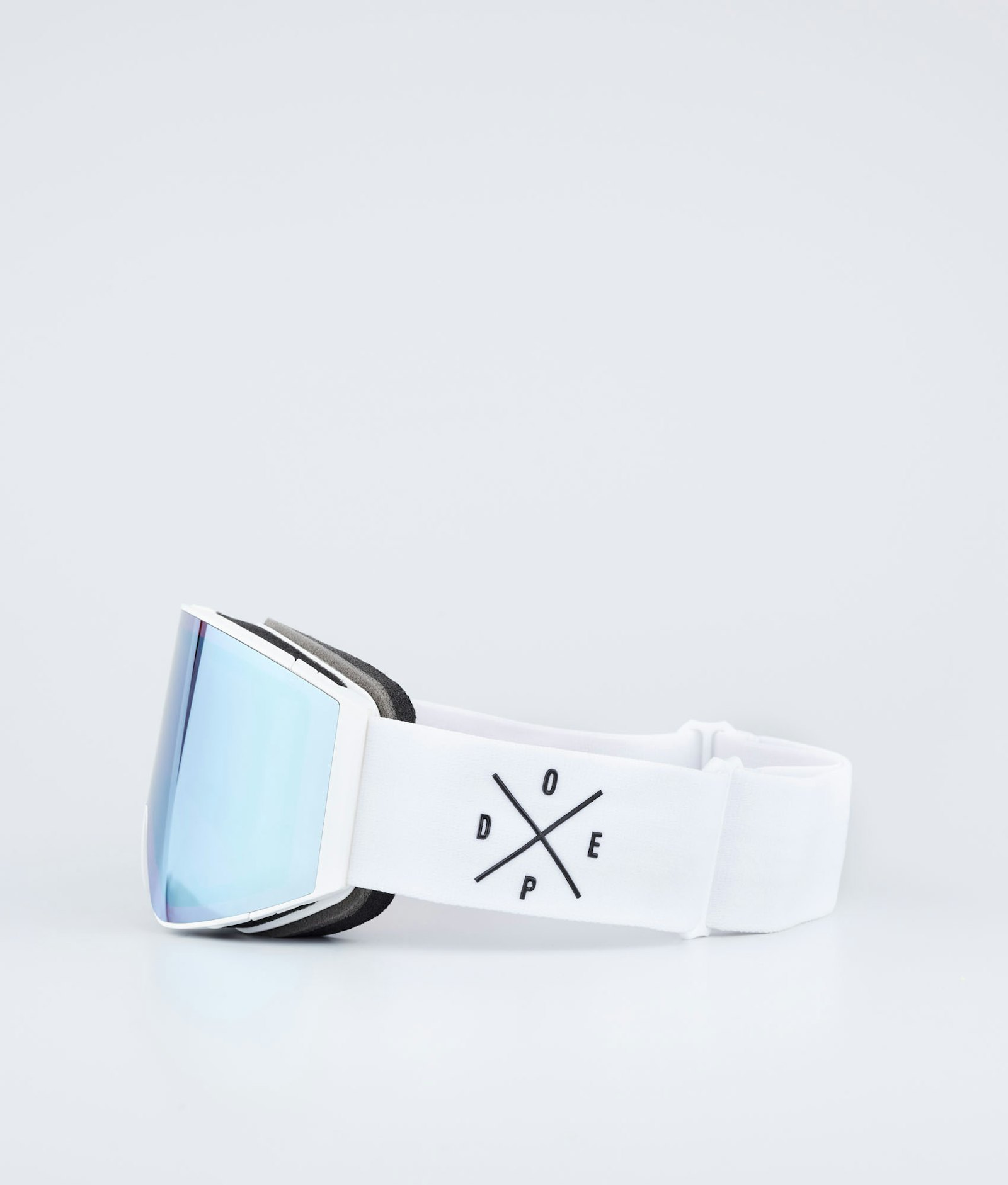 Dope Sight 2021 Ski Goggles White/Blue Mirror