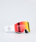 Dope Sight 2021 Ski Goggles White/Red Mirror, Image 1 of 6