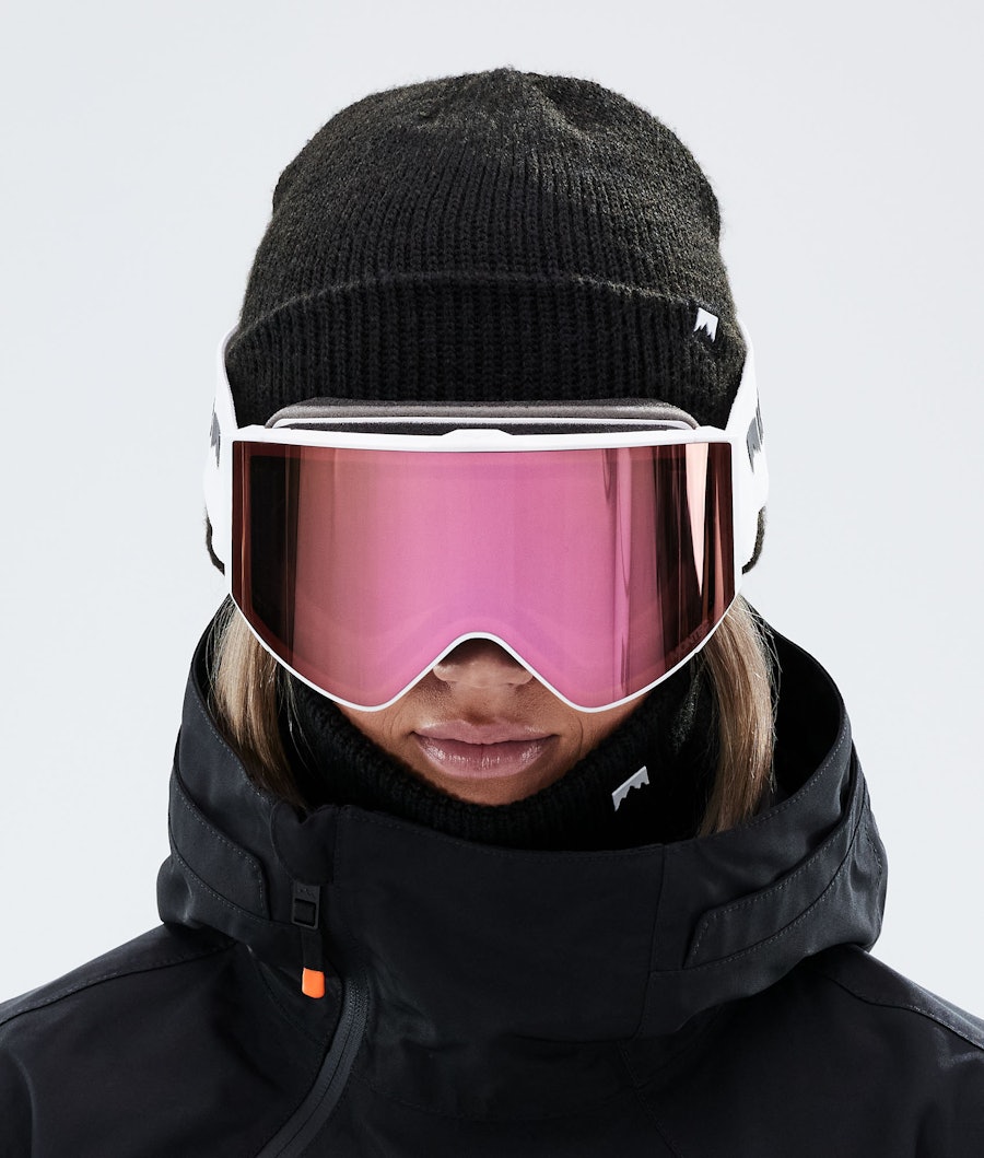 Scope 2021 Masque de ski White/Rose Mirror