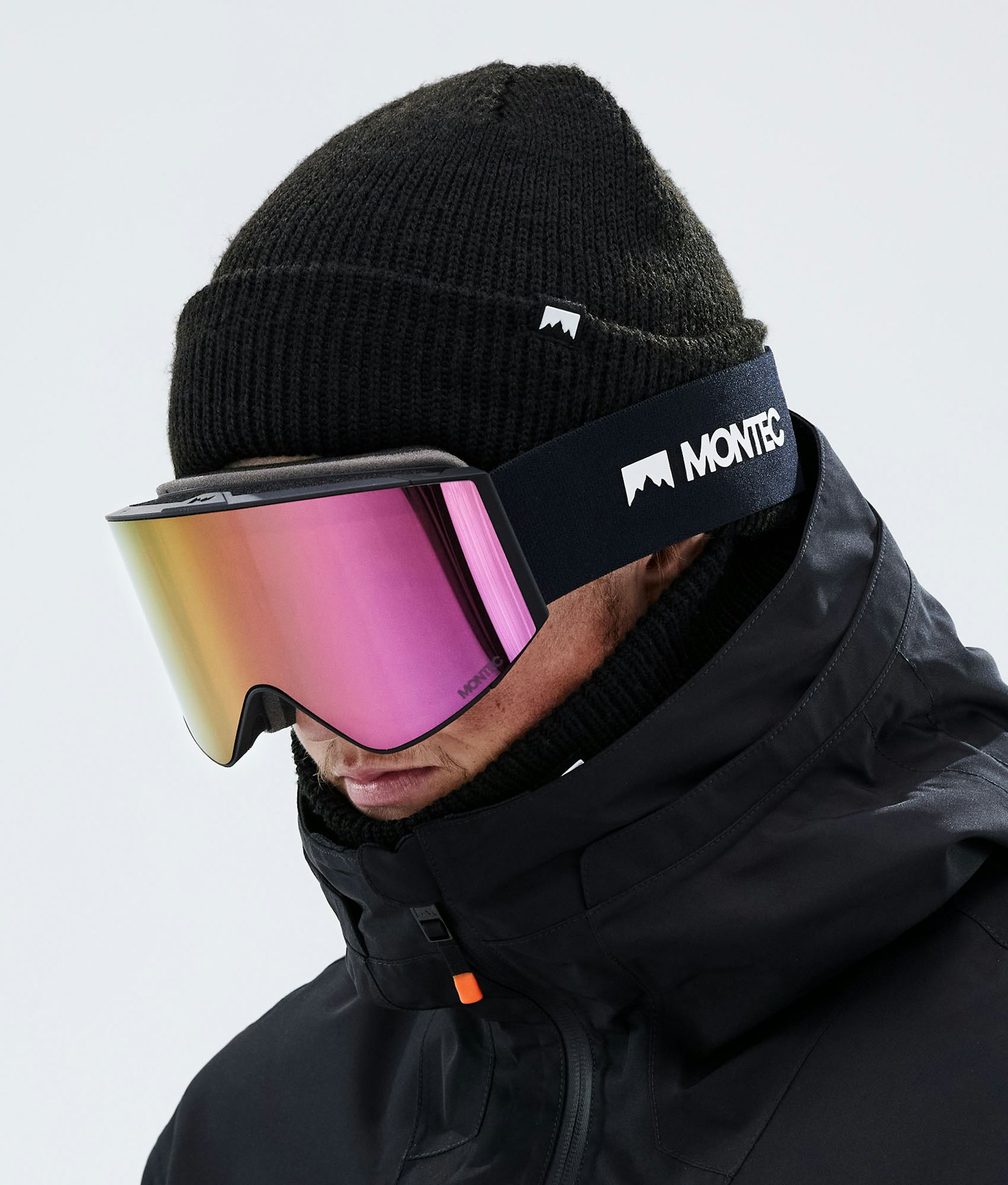 Montec Scope 2021 Masque de ski Black/Rose Mirror