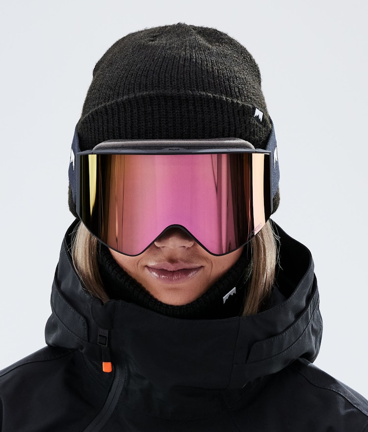 Montec Scope 2021 Masque de ski Black/Rose Mirror, Image 3 sur 6