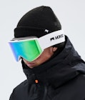 Montec Scope 2021 Ski Goggles White/Tourmaline Green Mirror