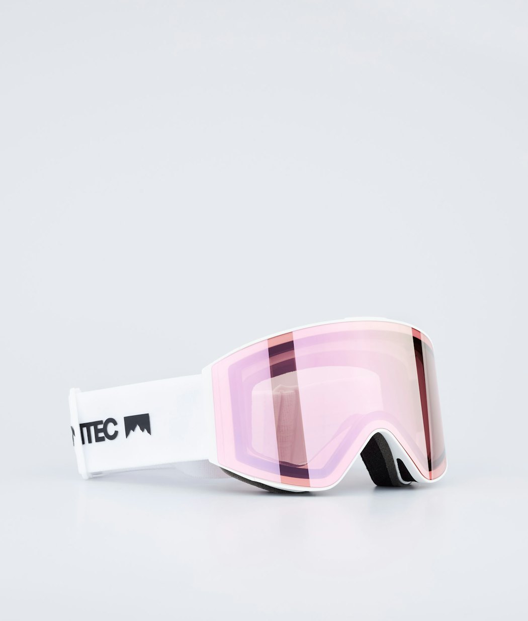 Montec Scope Men's Ski Goggle White/Pink Sapphire Mirror