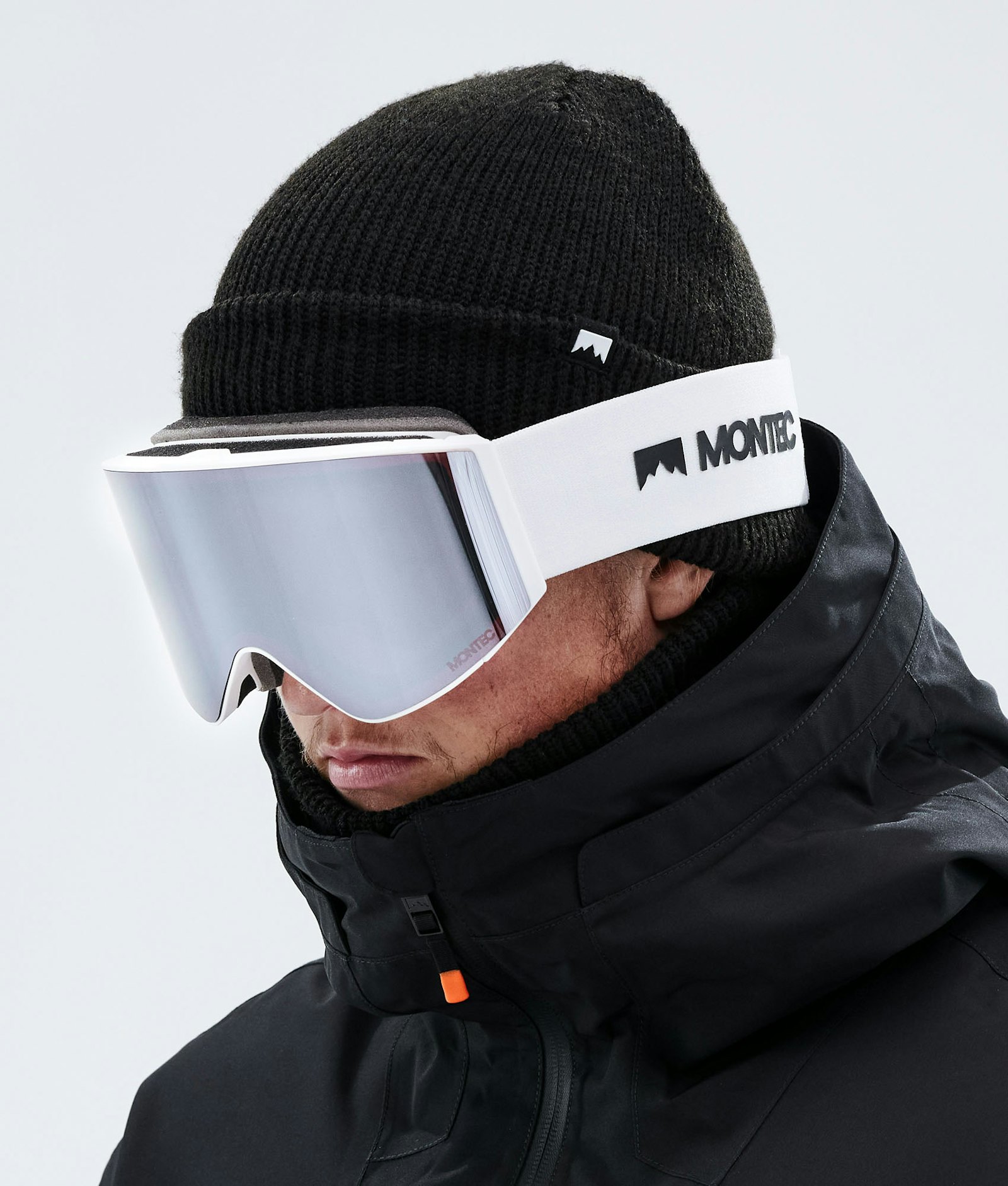 Montec Scope 2021 Masque de ski White/Black Mirror