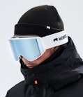 Montec Scope 2021 Masque de ski White/Moon Blue Mirror