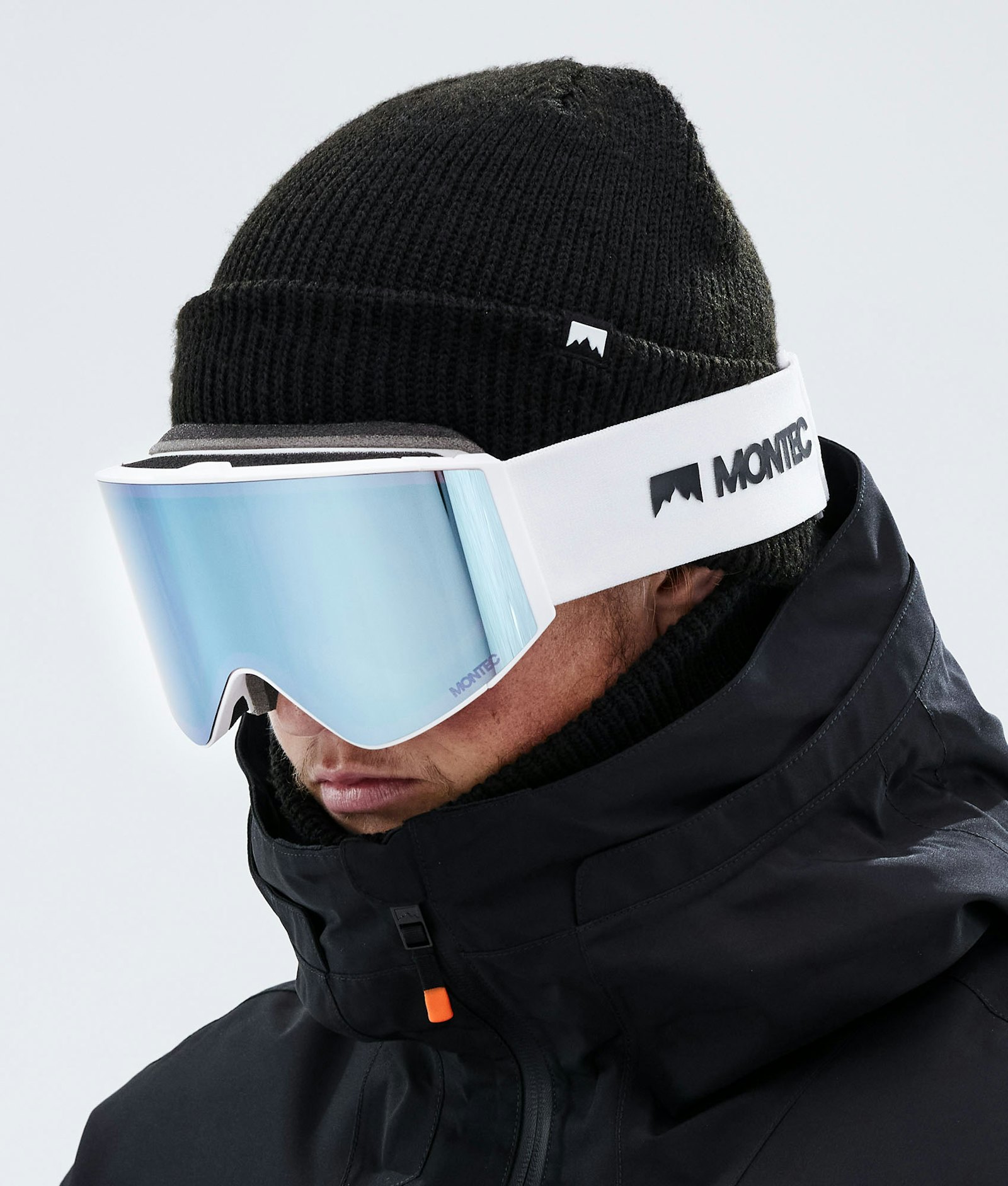 Montec Scope 2021 Gafas de esquí White/Moon Blue Mirror