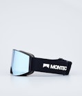 Montec Scope 2021 Skibrille Black/Moon Blue Mirror