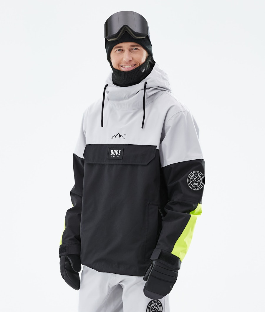 Blizzard Snowboard Jacket Men Limited Edition Multicolor Light Grey