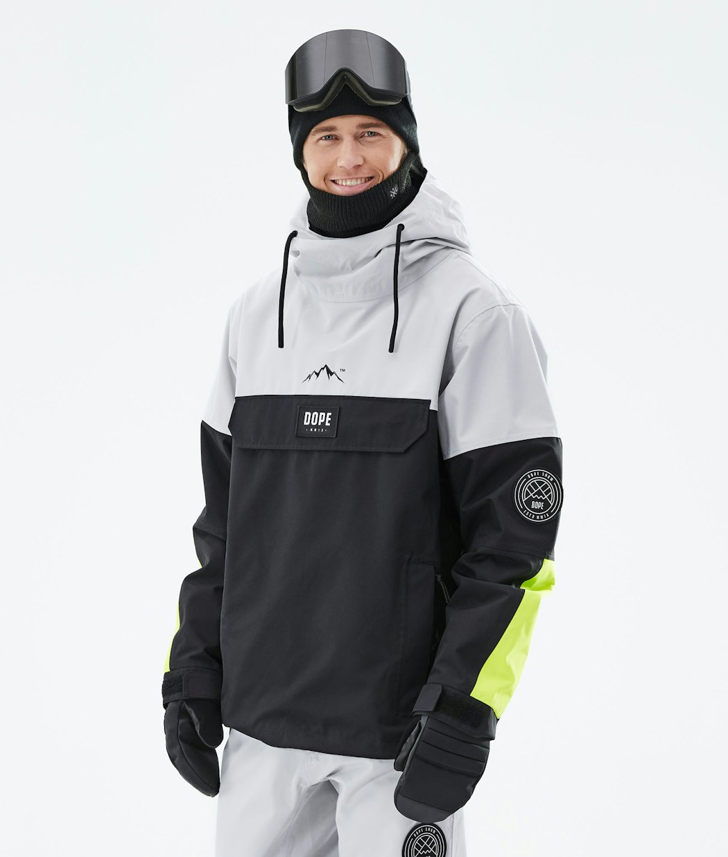 Blizzard LE Snowboard Jacket Men Limited Edition Multicolor Light Grey Renewed