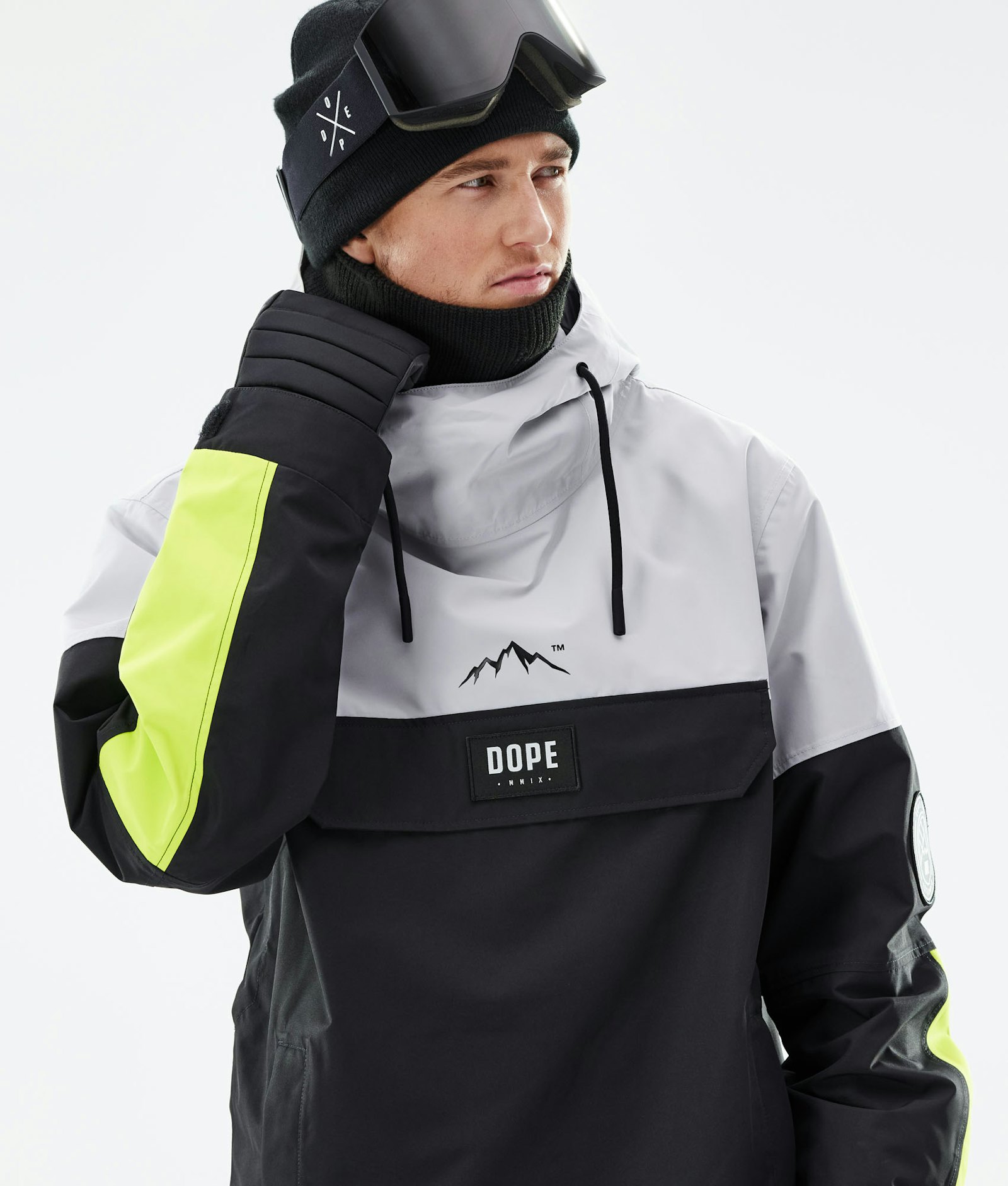 Dope Blizzard LE Snowboard Jacket Men Limited Edition Multicolor Light Grey