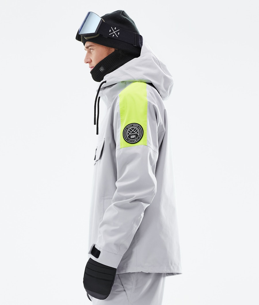 Blizzard LE Snowboard Jacket Men Limited Edition Stripe Light Grey