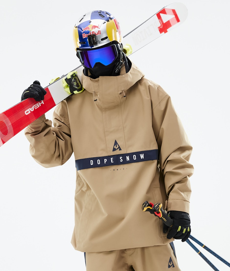 JT Legacy Ski Jacket Men Khaki/Blue