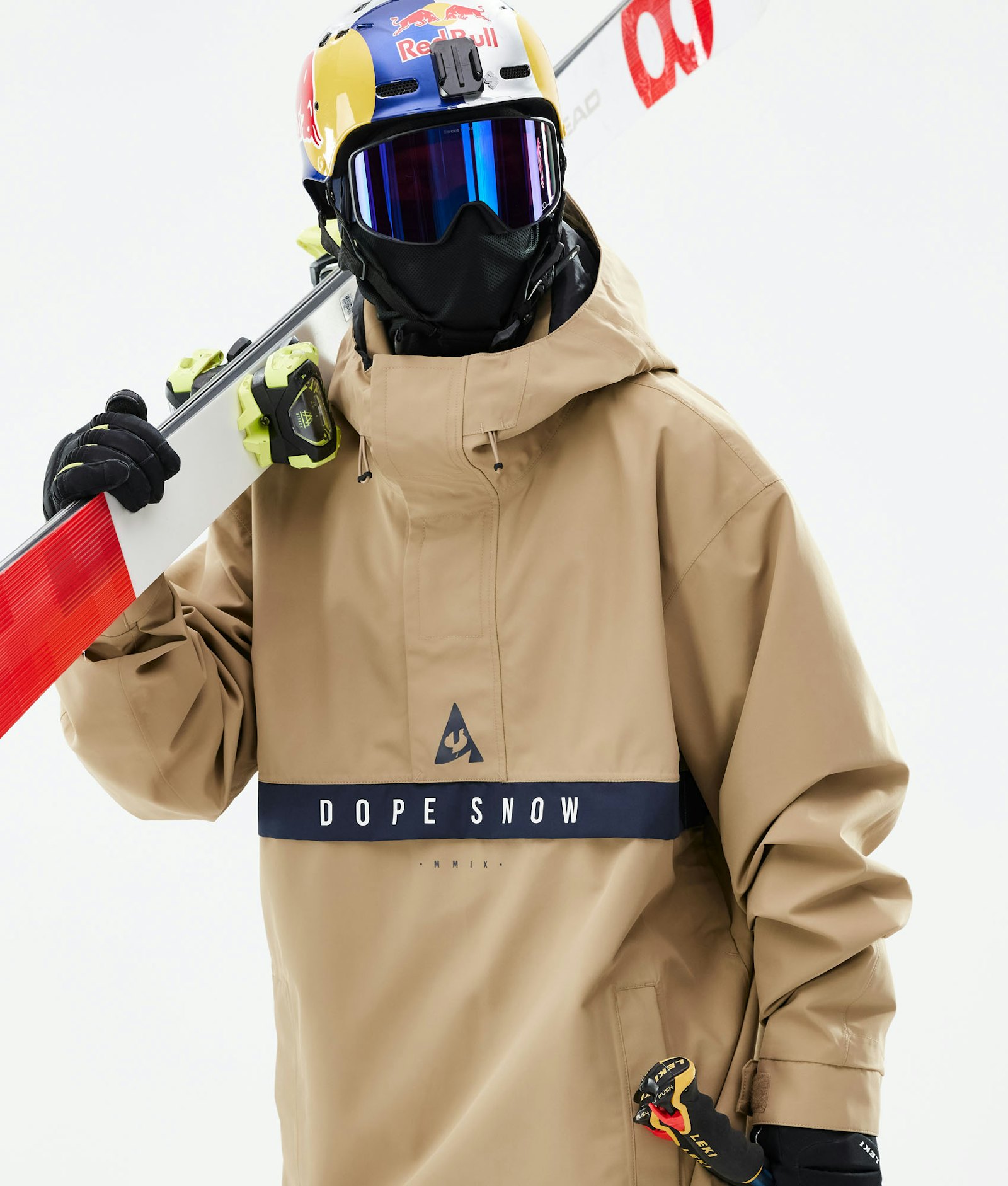 JT Legacy Ski Jacket Men Khaki/Blue, Image 3 of 8