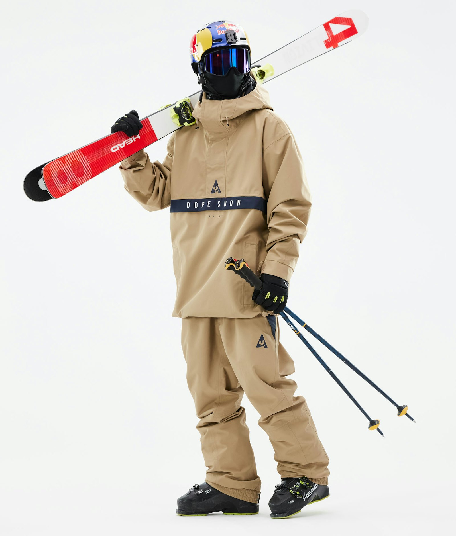JT Legacy Ski Jacket Men Khaki/Blue, Image 4 of 8