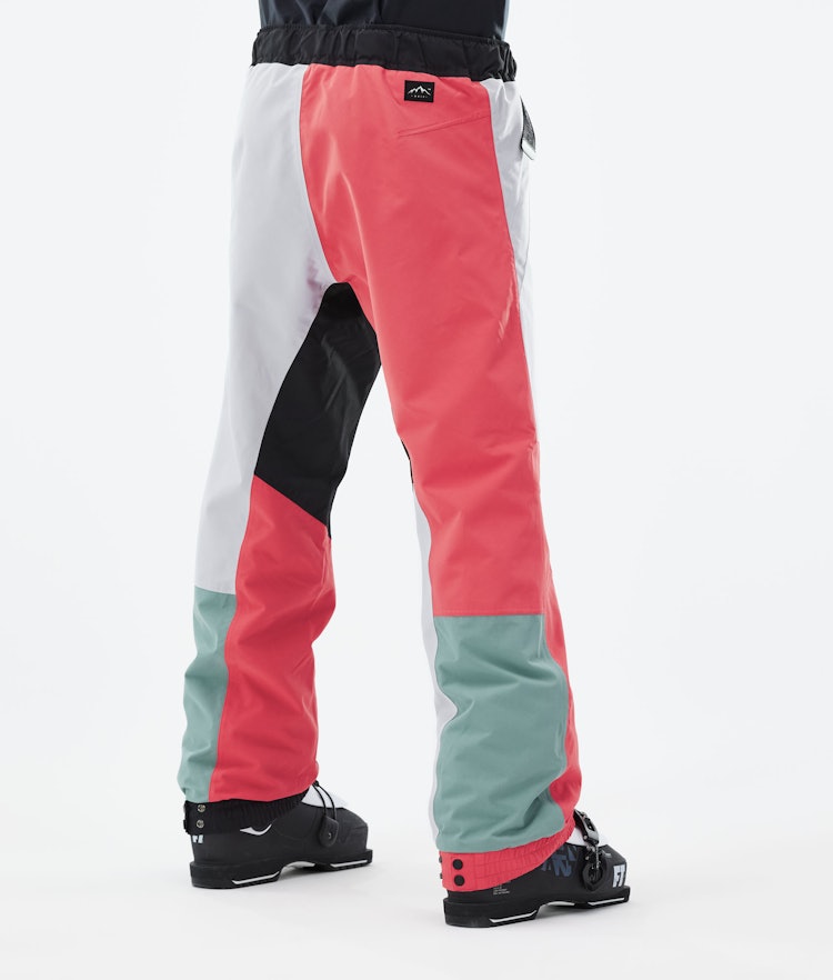 Dope Blizzard LE Ski Pants Men Limited Edition Patchwork Coral, Image 3 of 4
