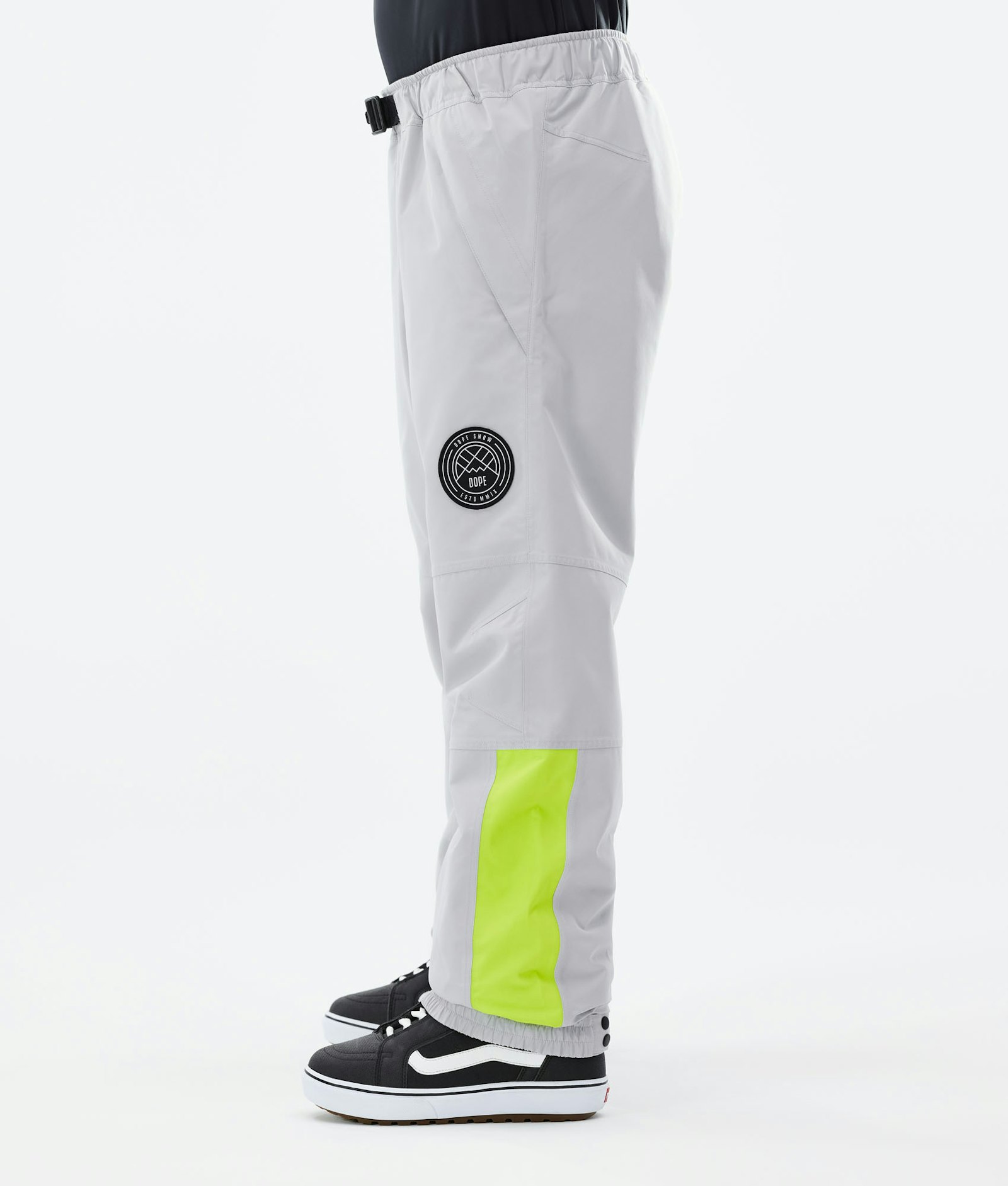 Dope Blizzard LE Spodnie Snowboardowe Mężczyźni Limited Edition Stripe Light Grey