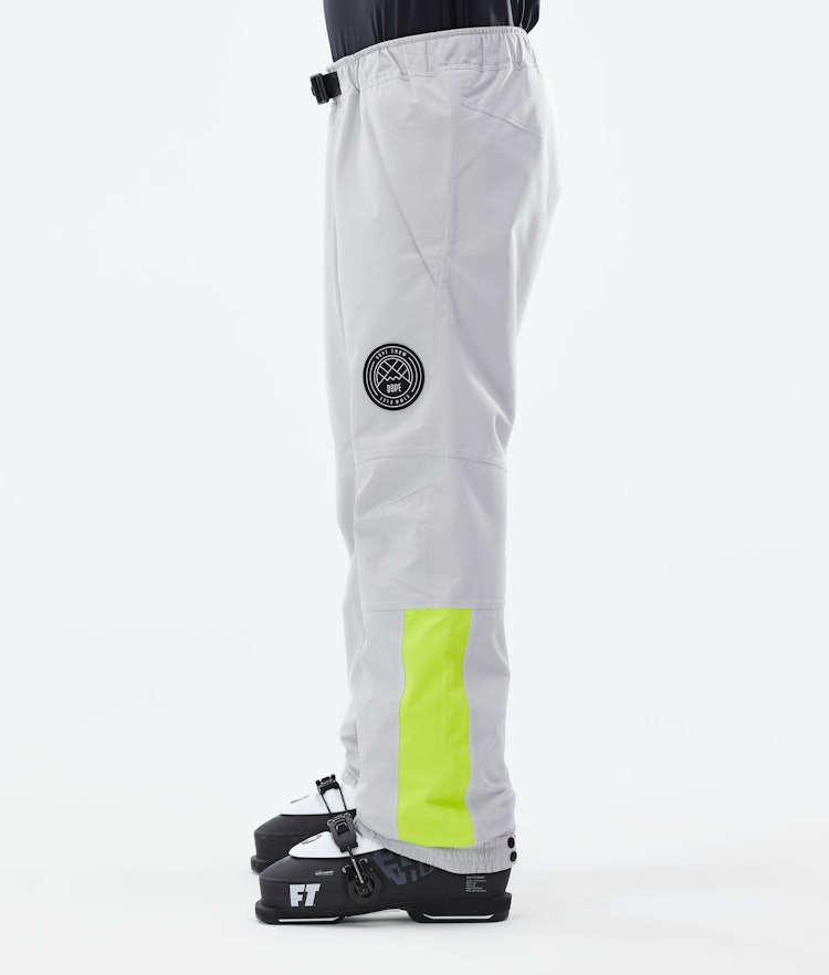 Dope Blizzard LE Pantalon de Ski Homme Limited Edition Stripe Light Grey, Image 2 sur 4