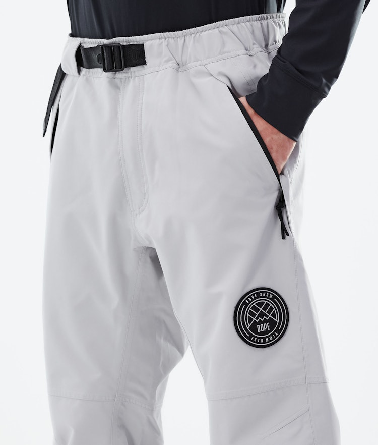 Dope Blizzard LE Ski Pants Men Limited Edition Stripe Light Grey, Image 4 of 4