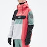 Dope Blizzard LE W Snowboard Jacket Patchwork Coral