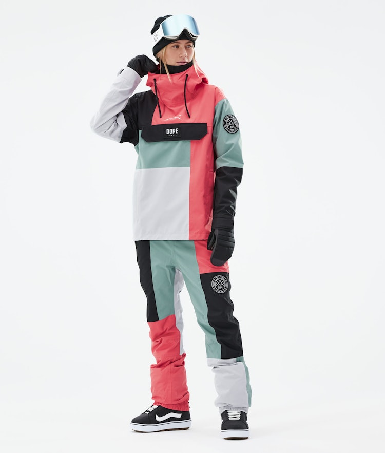 Patchwork Women's Ski Suit