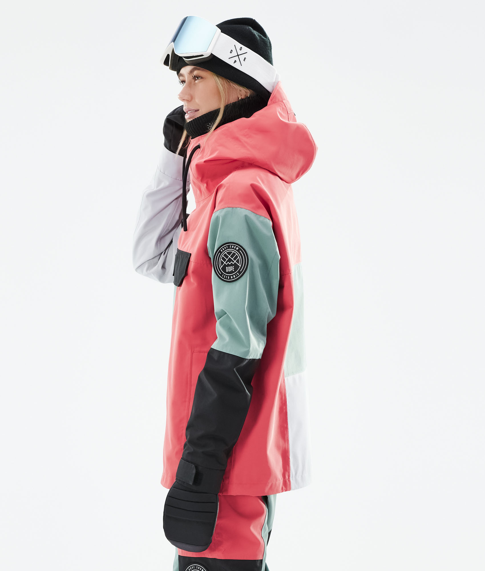 Dope Blizzard LE W Women's Snowboard Jacket Limited Edition Patchwork