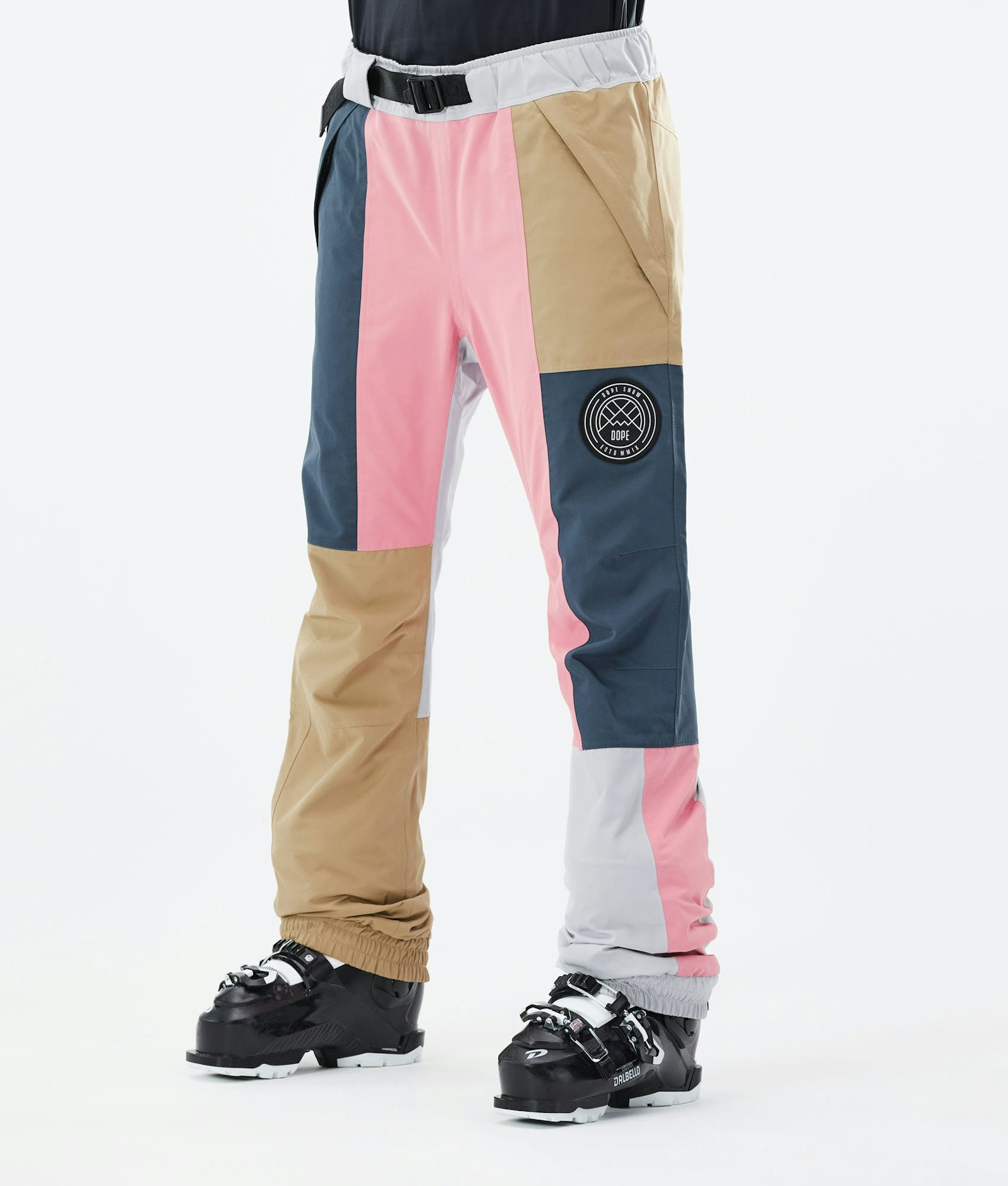 Dope Blizzard W 2020 Pantalones Snowboard Mujer Limited Edition Pink  Patchwork - Rosa