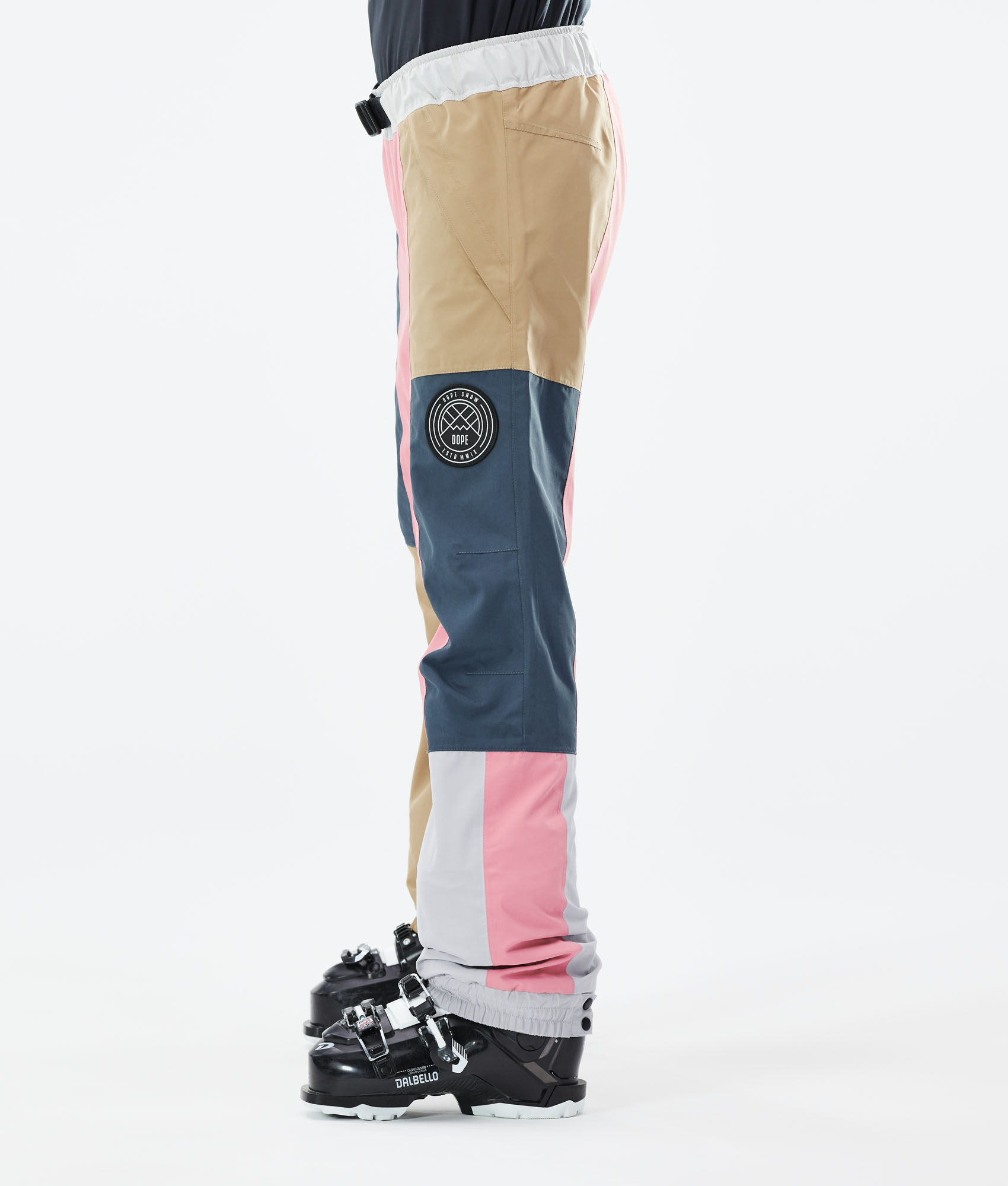 Dope Blizzard LE W Ski Pants Women Limited Edition Patchwork Khaki
