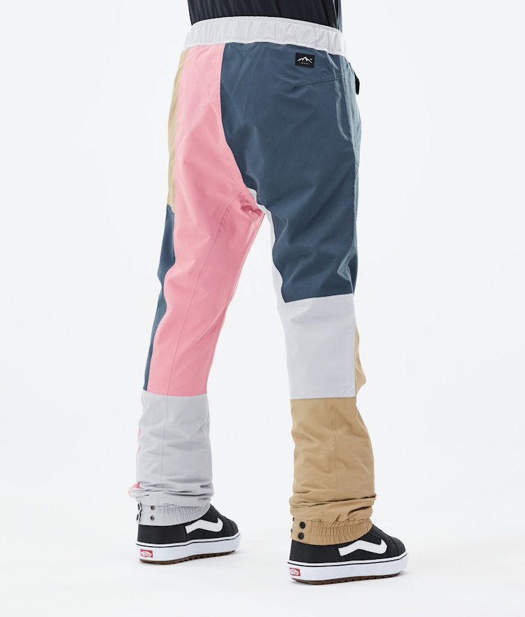 Blizzard LE W Snowboard Pants Women Limited Edition Patchwork Khaki Renewed
