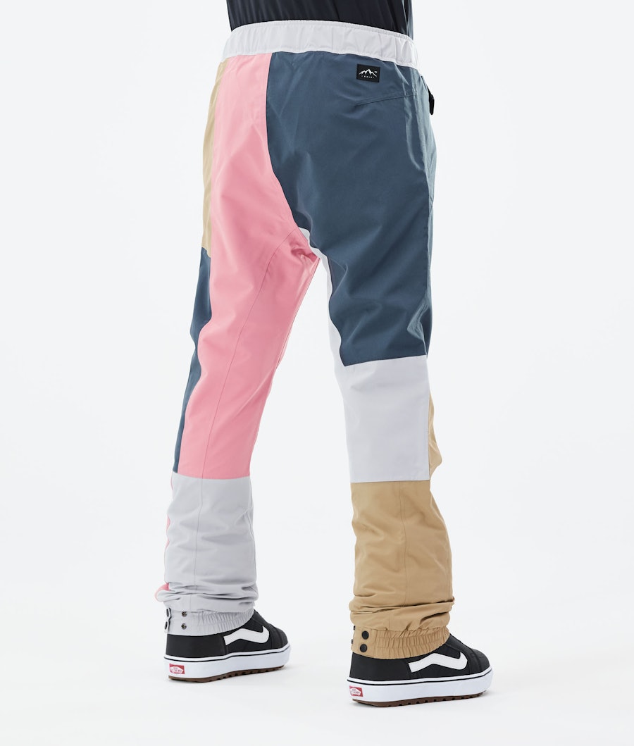 Blizzard LE W Kalhoty na Snowboard Dámské Limited Edition Patchwork Khaki