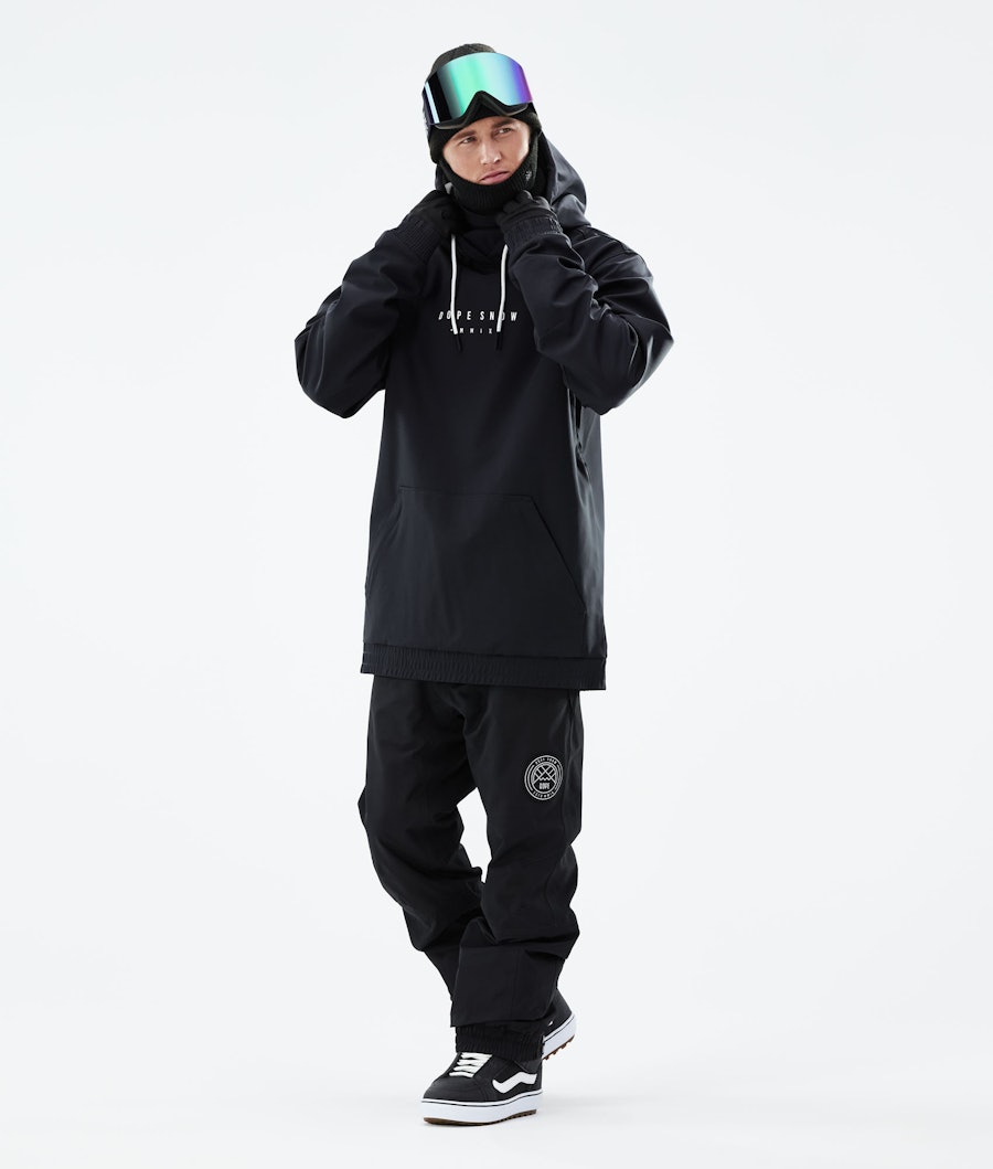 Dope Yeti 2021 Men's Snowboard Jacket Range Black