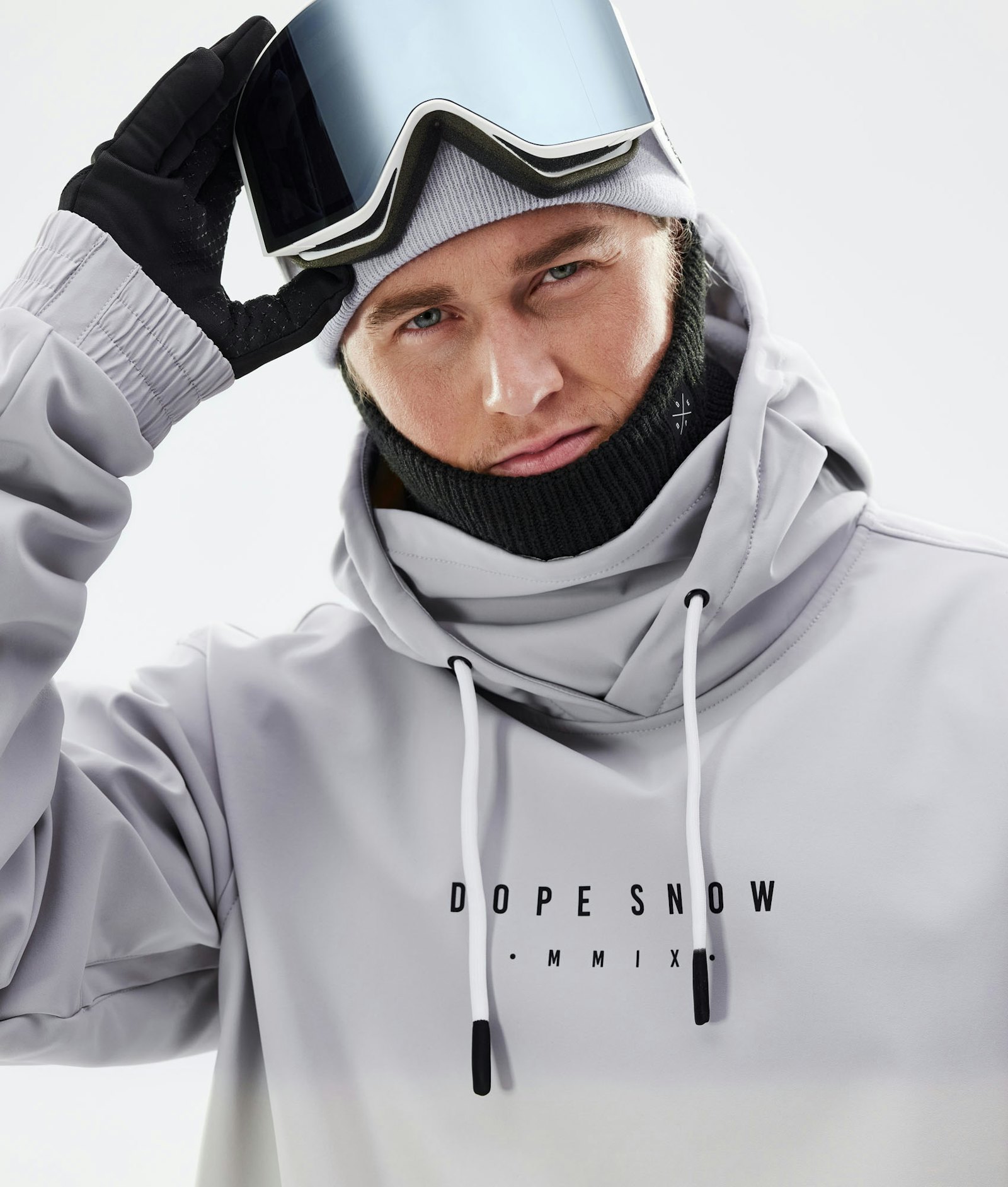 Dope Yeti 2021 Veste Snowboard Homme Range Light Grey - Gris