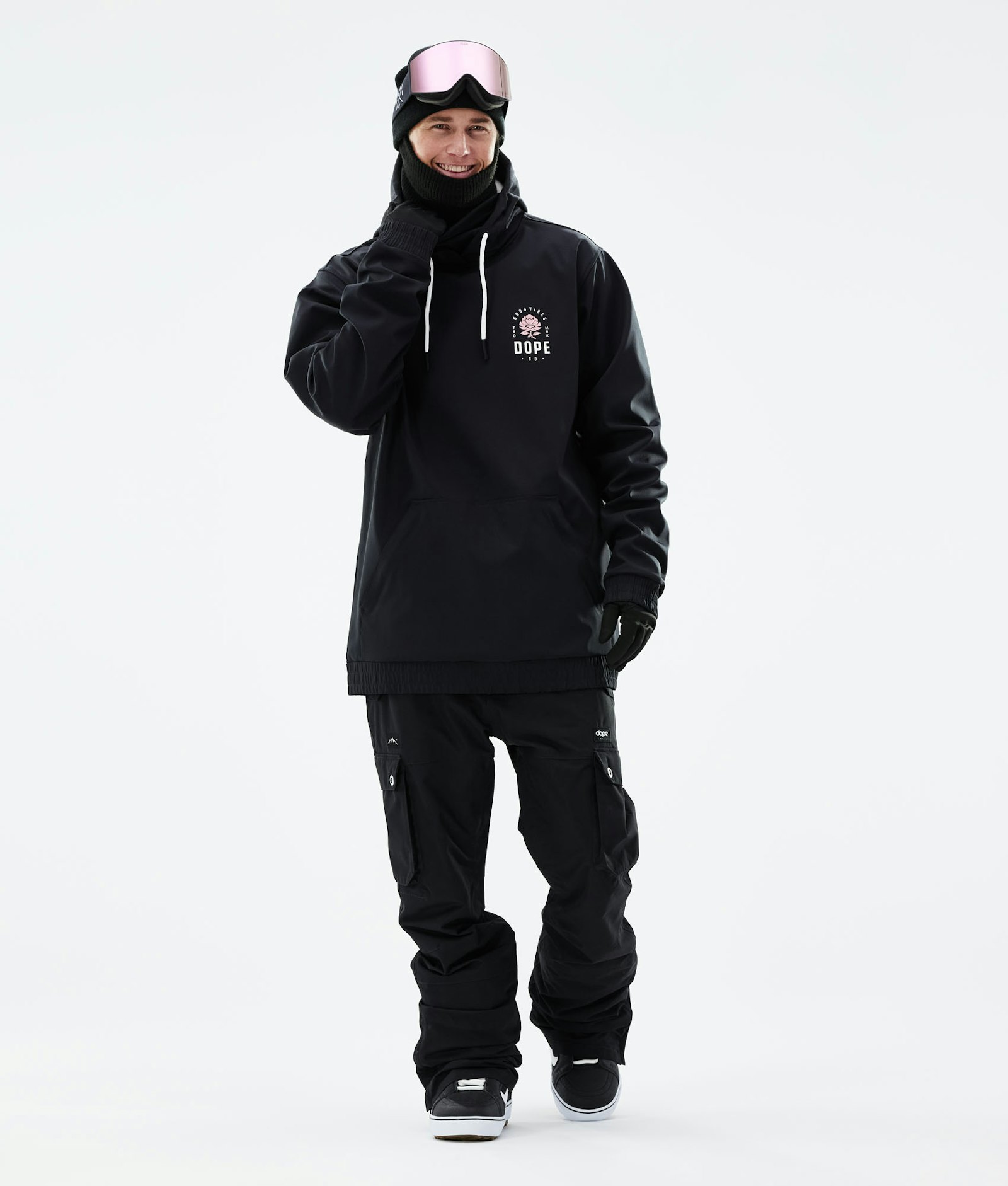 Dope Yeti 2021 Snowboard jas Heren Rose Black