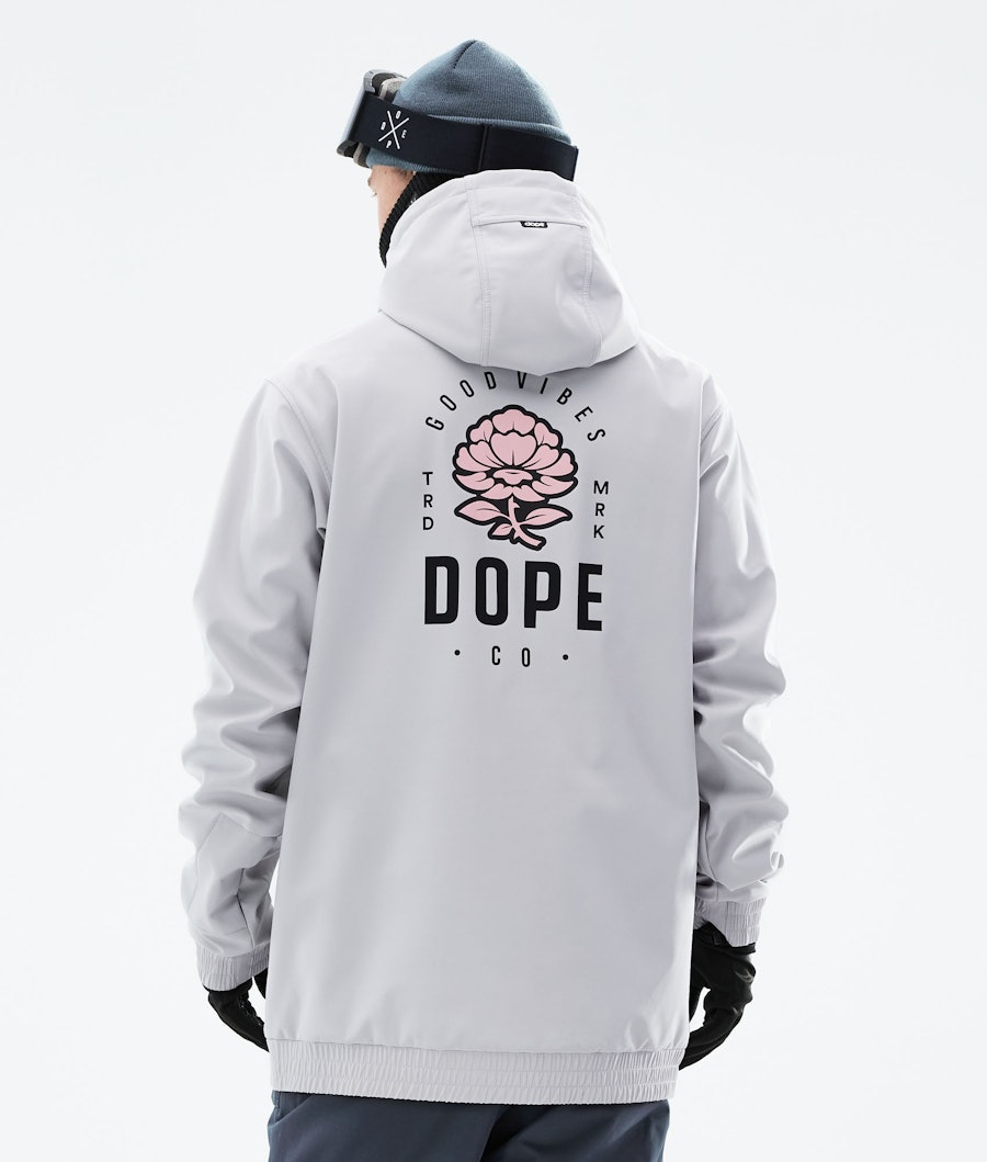Dope Yeti Snowboard jas Rose Light Grey