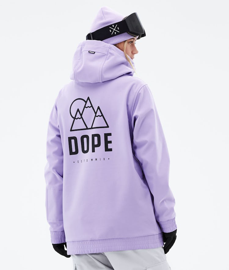 Dope Yeti W Snowboard Jacket Women - Faded Violet